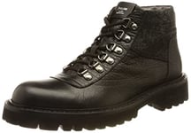 Pollini Men's Sb21033h0fuf100a40 Boots, Black, 7 UK