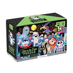 Mudpuppy 9780735382480 Haunted Graveyard – 100 Piece Glow Jigsaw Puzzle with A Scary Scene of Monsters and Creatures and Hidden Spooky Details in The Dark