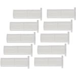 10x Cartouche anticalcaire compatible avec Nilfisk c-pg 135.1-8 pcdi X-tra, d 140.4-9 pad X-tra nettoyeur vapeur avec raccord d'eau 3/4' - Vhbw