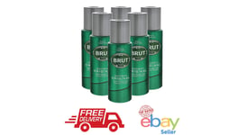 6 x 200ML BRUT ORIGINAL DEODORANT BODY SPRAY