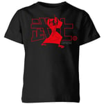 Samurai Jack Way Of The Samurai Kids' T-Shirt - Black - 9-10 ans - Noir