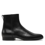 Snörskor Calvin Klein Boot W/ Zip Lth HM0HM01501 Svart