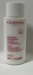 Clarins Velvet Cleansing Milk 100ml with Alpine Golden Gentian & Lemon