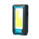 Zarivy LAMPE LED COB 8W 500LM PROFESSIONNELLE. RECHARGEABLE via USB. Comprend crochet et aimant. Fonction Power Bank. Idéal pour le camping, les urgences et les activités de plein air. Câble de charge