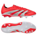 adidas Predator League Fg/ag Pure Victory - Lucid Red/vit/svart, storlek 48⅔