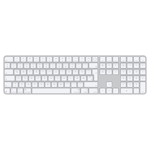 Apple Magic Keyboard med Touch ID och numerisk del för Mac-modeller med Apple Silicon – danskt – vita tangenter