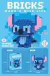 Stitch Sanrio Coke Mickey Mouse Cartoon Dolls and LEGO Micro-Particle Building B