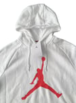 Jordan Jumpman Fleece Mens Logo Hoodie Top Pullover Size MEDIUM M