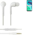 Earphones for Motorola Moto G8 in earsets stereo head set