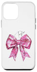 iPhone 12 mini Taylor Lover First Name Teen Girls Women Pink Disco Ball Bow Case