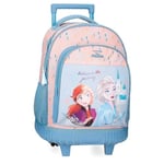 Disney Joumma Bags, La Reine des neiges Believe in the journey, sac à dos pour enfant, sac à dos scolaire, fabriqué en polyester, bretelles larges et réglables, plusieurs poches et compartiments.,