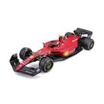 Bburago - Fer F1-75 - Season Car 2022-1/18, Rouge