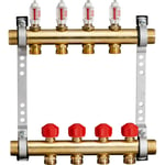 Roth golvvärmefördelare 1" x 3/4", 5 kretsar