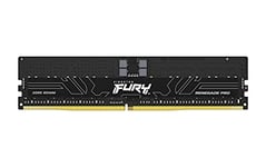 Kingston FURY Renegade Pro - DDR5 - module - 32 Go - DIMM 288 broches - 6400 MHz / PC5-51200 - CL32 - 1.4 V - mémoire enregistré - on-die ECC - noir