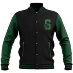 Harry Potter Slytherin Varsity Jacket - Black/Green - L