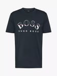 BOSS Tee 1 Cotton Logo T-Shirt, Navy