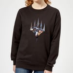 Magic The Gathering Key Art With Logo Women's Sweatshirt - Black - XL