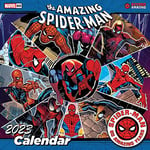 The Amazing Spider-Man Calendar 2023 - Month to a View Planner 30cm x 30cm - Official Merchandise