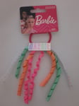 Barbie Hair Bobble With Curls barbie Slogan Charm Barbie Hair Accessory New