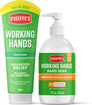 O’Keeffe’s Working Hands Value Tube, 190ml – Hand Cream for Dry, Cracked Hands &