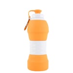 Travel Water Bottle Sports Water Bottle Running Drinks Bottles Small Water Bottle Drink Bottles For Adults orange,580ml