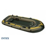 Bateau Gonflable 4 Places Seahawk Canot Intex 351 X 145 X 48 CM Capacité Max 4