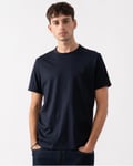 Fred Perry Mens Ringer T-Shirt - Navy - Size Large