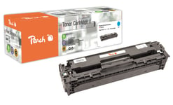 Peach-lasertoner som passar till Peach HP LaserJet Pro CP 1521 n bläckpatron, , Cyan