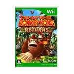 Nintendo Wii Game Software Donkey Kong Country Returns 2D horizontal scroll  FS