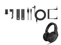 Sennheiser XSW-D trådløst myggkit + Hodetelefon HD 200 Pro