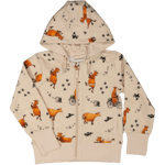 Geggamoja Hoddie Mamma Mu Och Kråkan Beige