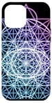 iPhone 12 Pro Max Gradient Beauty Eye of The Creator Sacred Geometry Spiritual Case