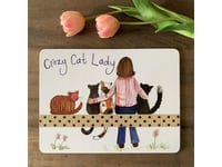 Teka Mt57 Crazy Cat Lady Kattplatta