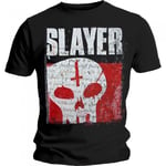 Slayer Unisex Adult Undisputed Attitude Skull T-Shirt - S