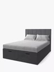 Koti Home Avon Upholstered Ottoman Storage Bed, King Size