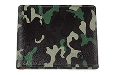 Zippo Leather Credit Card Holder Porte-Carte de crédit 11 Centimeters Vert (Green Camouflage)