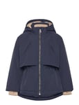 MINI A TURE Matalgeana Fleece Lined Winter Jacket. Grs Marinblå