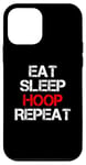 iPhone 12 mini Eat Sleep Hoop Repeat Basketball Hula Dance Exercise Case