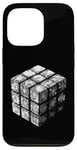 Coque pour iPhone 13 Pro Magic Cube 3D Wireframe – Vintage Magic Cube Lover