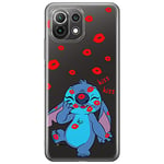 ERT GROUP Coque de téléphone Portable pour Xiaomi 11 Lite 4G/5G Original et sous Licence Officielle Disney Motif Stitch 017, partiel imprimé