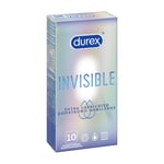 Durex Invisible condoms (extra moistened), 10 pieces