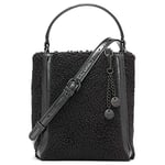 Calvin Klein Astatine Micro Mini Hobo bandoulière Femme, Noir