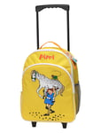 Pippi Rullväska, Gul Accessories Bags Travel Bags Yellow Pippi Langstrømpe