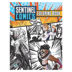 Greater Than Games Sentinel Comics The Roleplaying Game Coloring Book Ages 14+