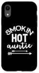 Coque pour iPhone XR Grunge Smoking Hot Auntie Femme Sexy Aunt