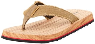 Skechers Men's Tantric Sandals, Camel Canvas, 8 UK