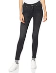 REPLAY Women's WHW689 Luzien 99 Power Jeans, 098 Black, 23W / 30L