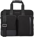 TOMMY HILFIGER TH Business Nylon Computer Bag AM0AM13191, Sac d'ordinateur Homme, Black (Black), OS