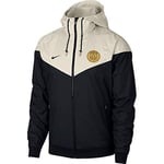 Nike Men's Paris Saint Germain Jacket, mens, Jacket, 892422-012, Black/Light Bone/Black, M