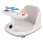 Infant Shower Chair Baby Bath Stool Secure And Stable Rollover Proof Plastic